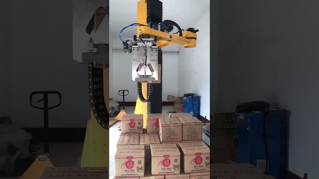Palletizing machine | stacking machine | stacking robot | robot palletizer