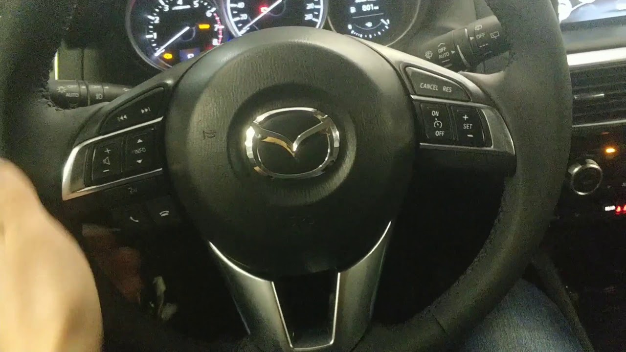 Подогрев руля Mazda CX-5 restyle