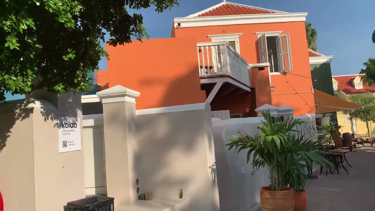Wandelen door “Kura Hulanda” Curaçao