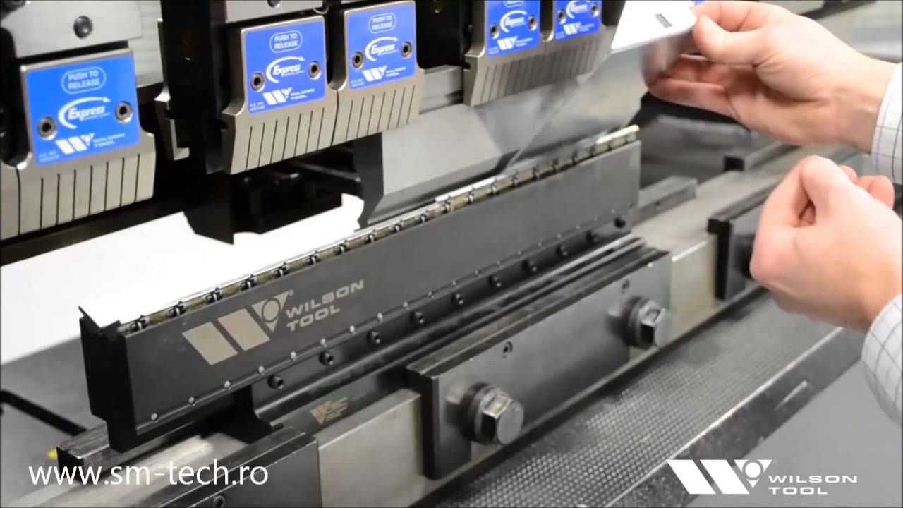Prismele de abkant cu umeri rabatabili V Series Black de la Wilson Tool - distribuitor SM TECH SRL