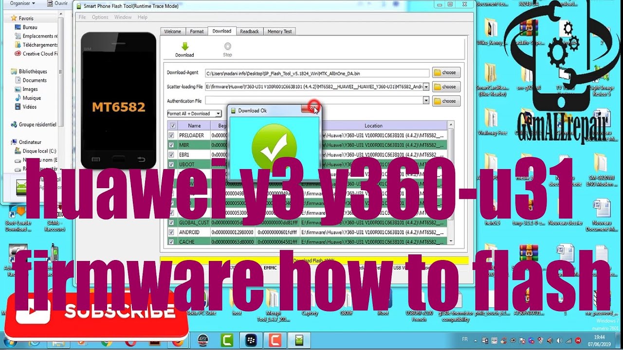HUAWEI Y3 Y360-U31 FIRMWARE + HOW TO FLASH