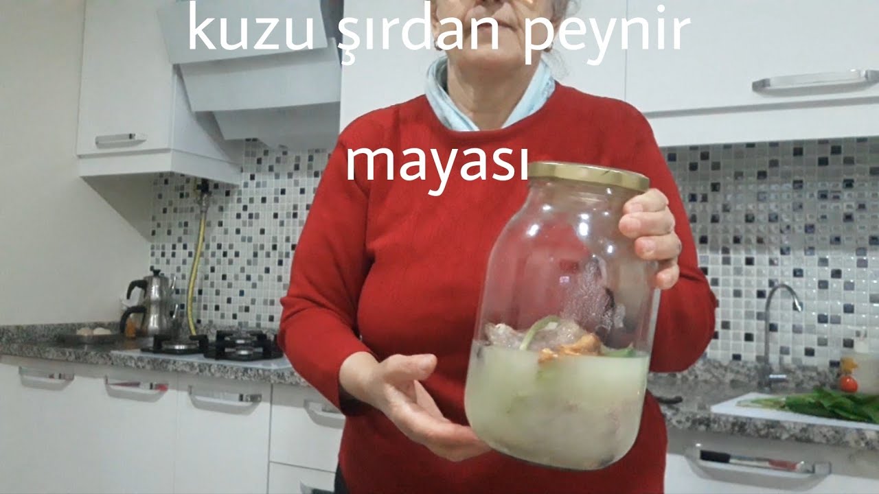 💯Kuzu şırdan peynir mayası yapımı çok kolay