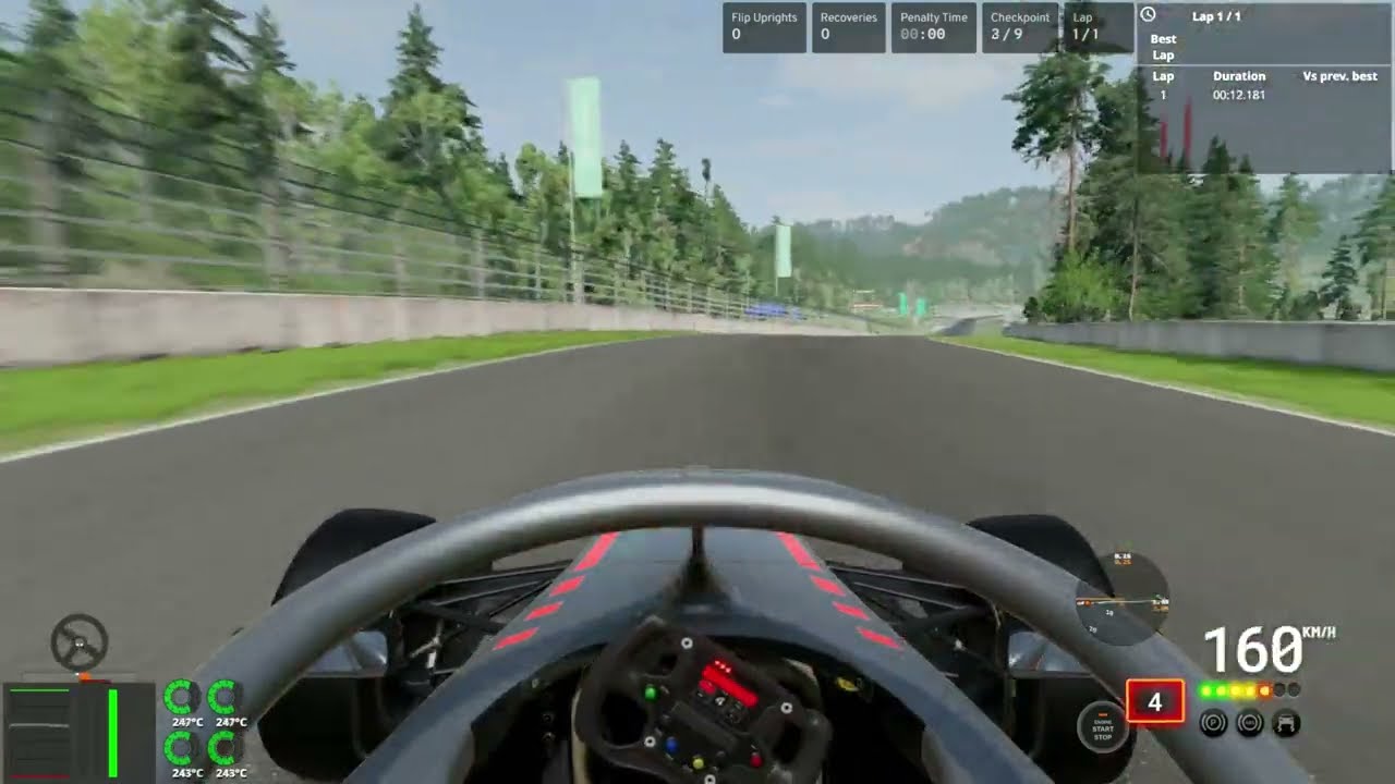 BEAMNG Hirochi Raceway long course F4 hot lap 1.12.975