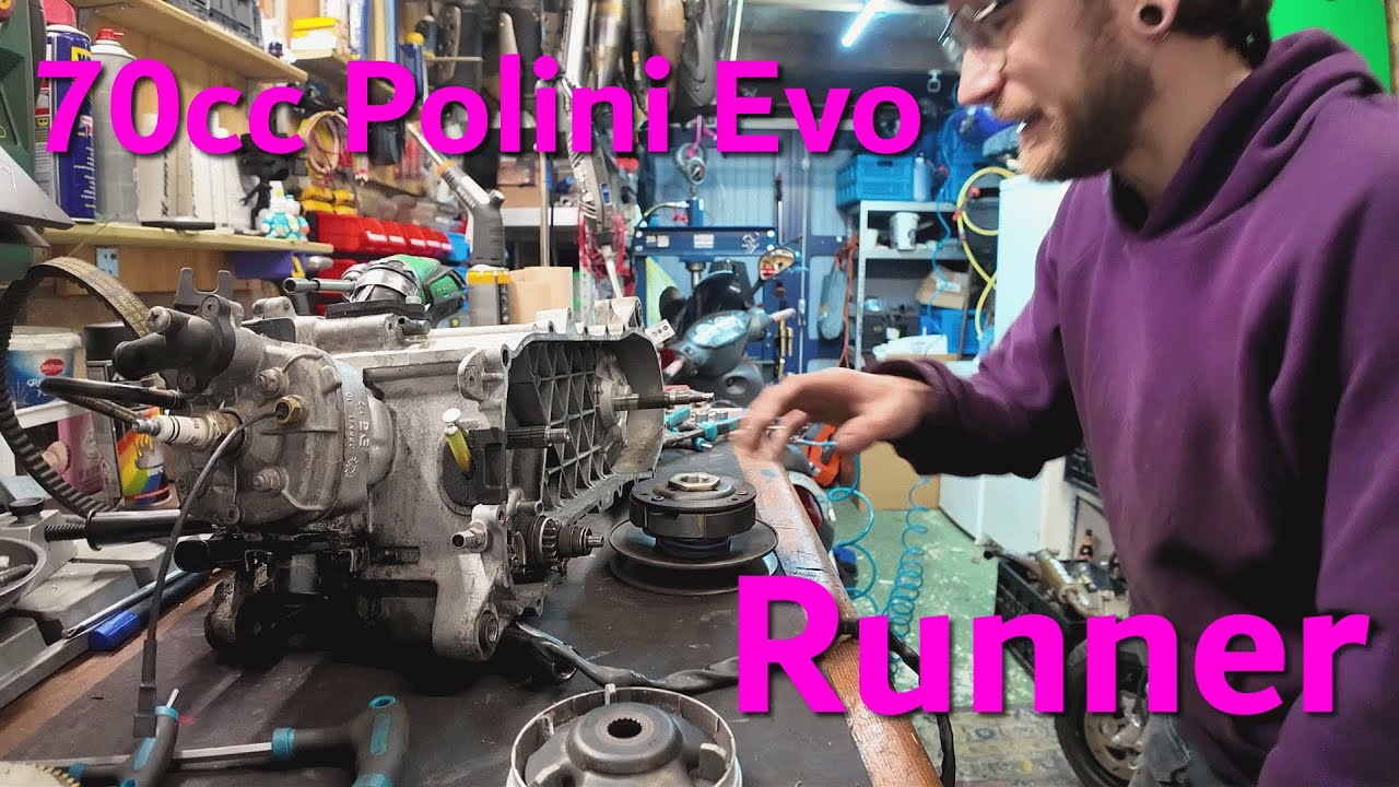 70cc Polini Evo Runner Build