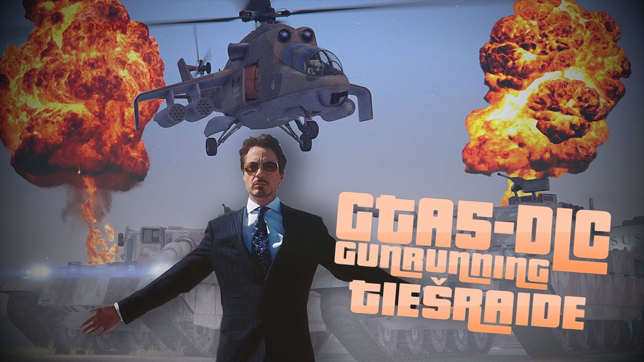 GTA 5 - JAUNAIS DLC / GUNRUNNING
