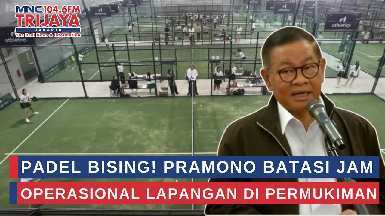 Pramono Anung Turun Tangan, Atur Jam Operasional Lapangan Padel Usai Aduan Warga | Trijaya Update