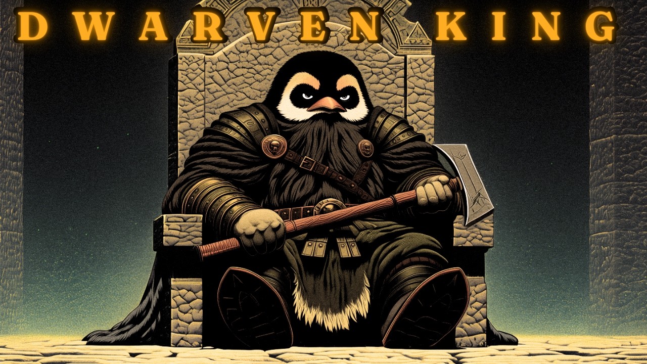 ⚒️ Fantasy Dwarf Synth: Ironbeak Лофай Данжн Синт Микс 🐧