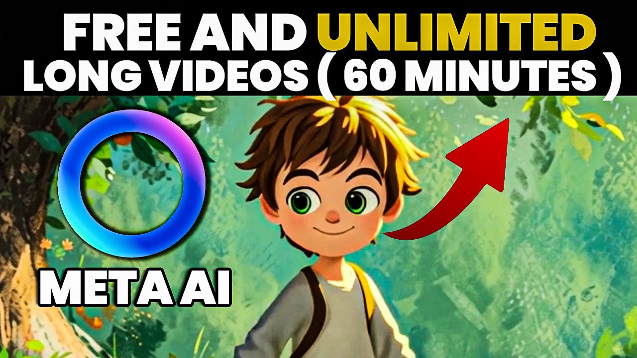 Generate Long YouTube (16:9) Videos Using META AI | FREE & UNLIMITED