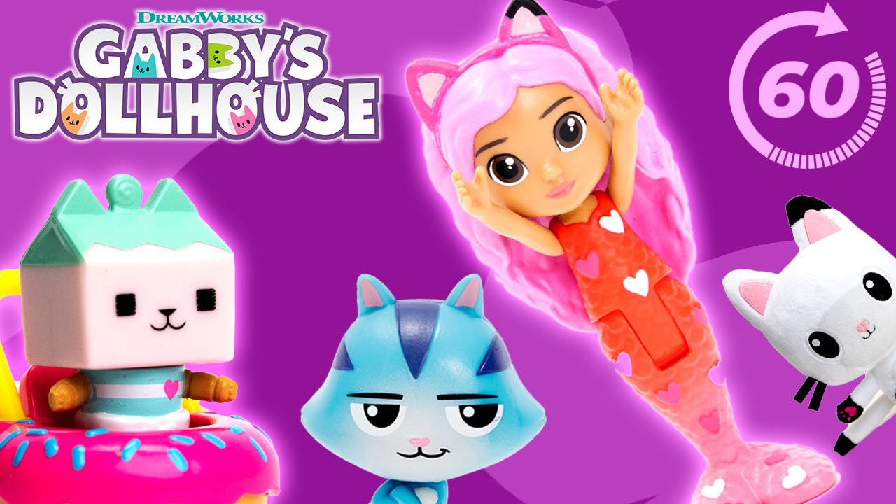1+ HOUR of Gabby's Toy Play Adventures! Games, Crafts & MORE! | GABBY'S DOLLHOUSE