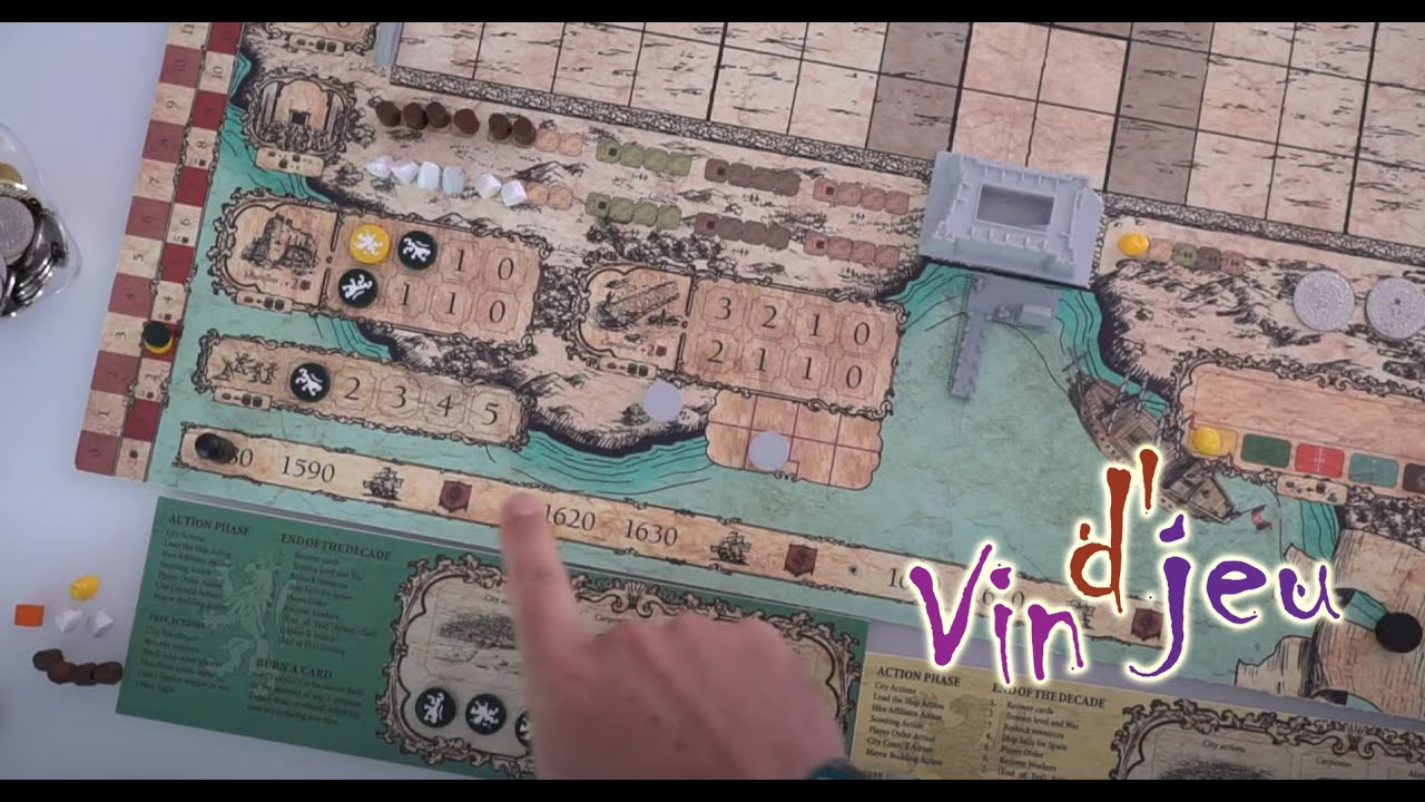 Trinidad (Explication et dégustation du jeu partie 1)