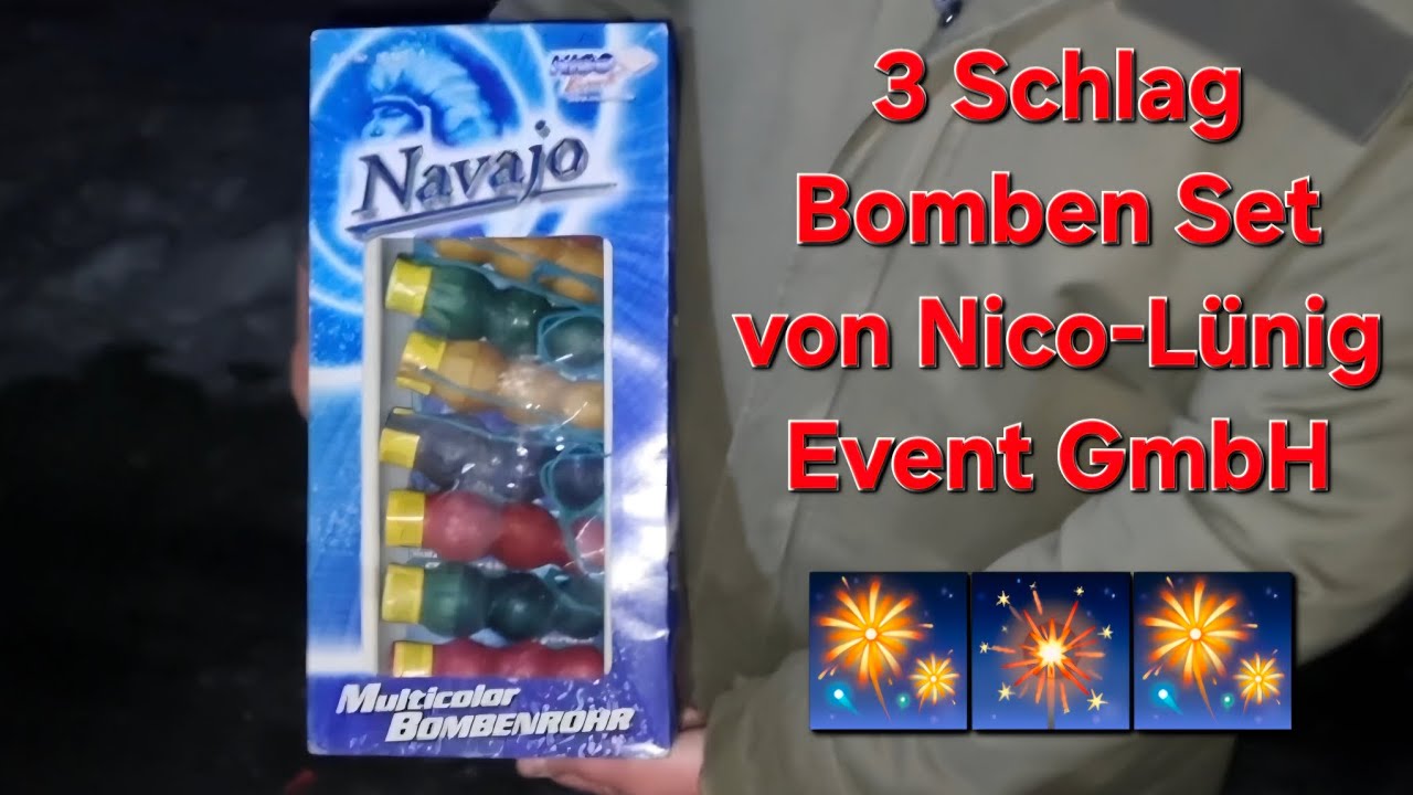 Navajo ( 3 Schlag Kugelbomben Shell Set ) von Nico-Lünig Event GmbH 