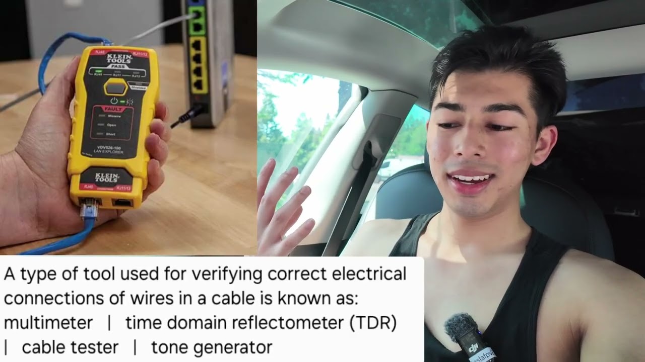 Cable Tester: Verifying Correct Electrical Connections   | Comptia A+ study