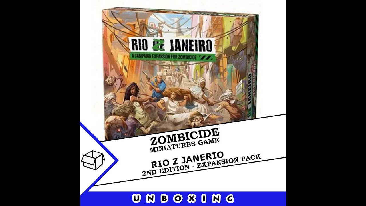 Zombicide: 2nd Edition - Rio Z Janeiro (campaign expansion)