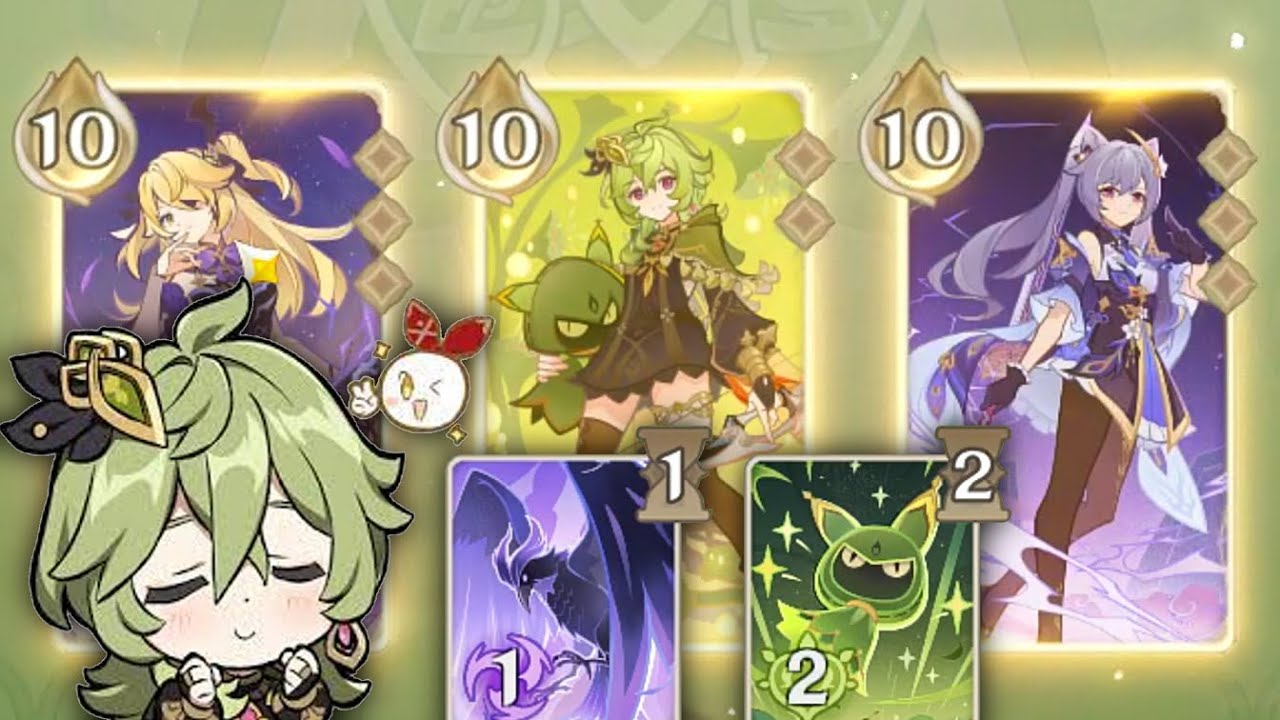 collei quicken team quickens your wins | genshin tcg
