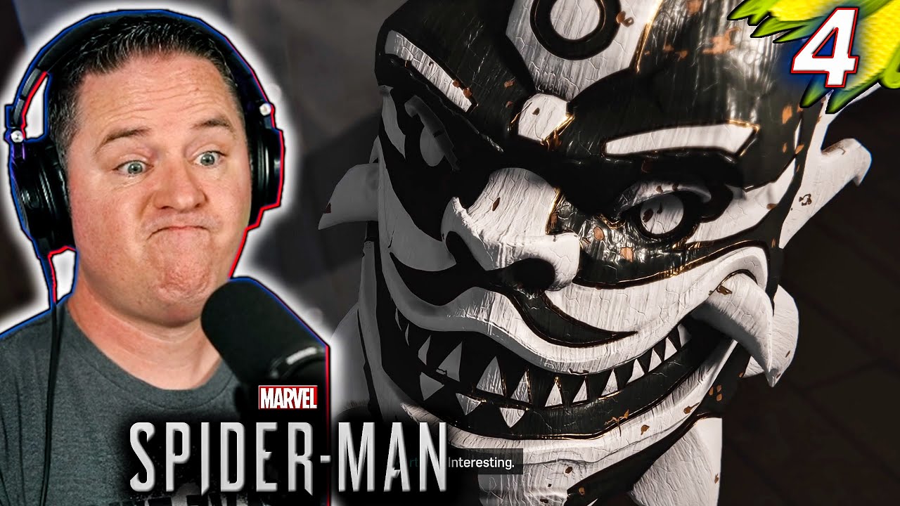 WHO Owns the Beautiful & Creepy Demon Mask? | Lets Play MARVEL Spider-man [Part 4]