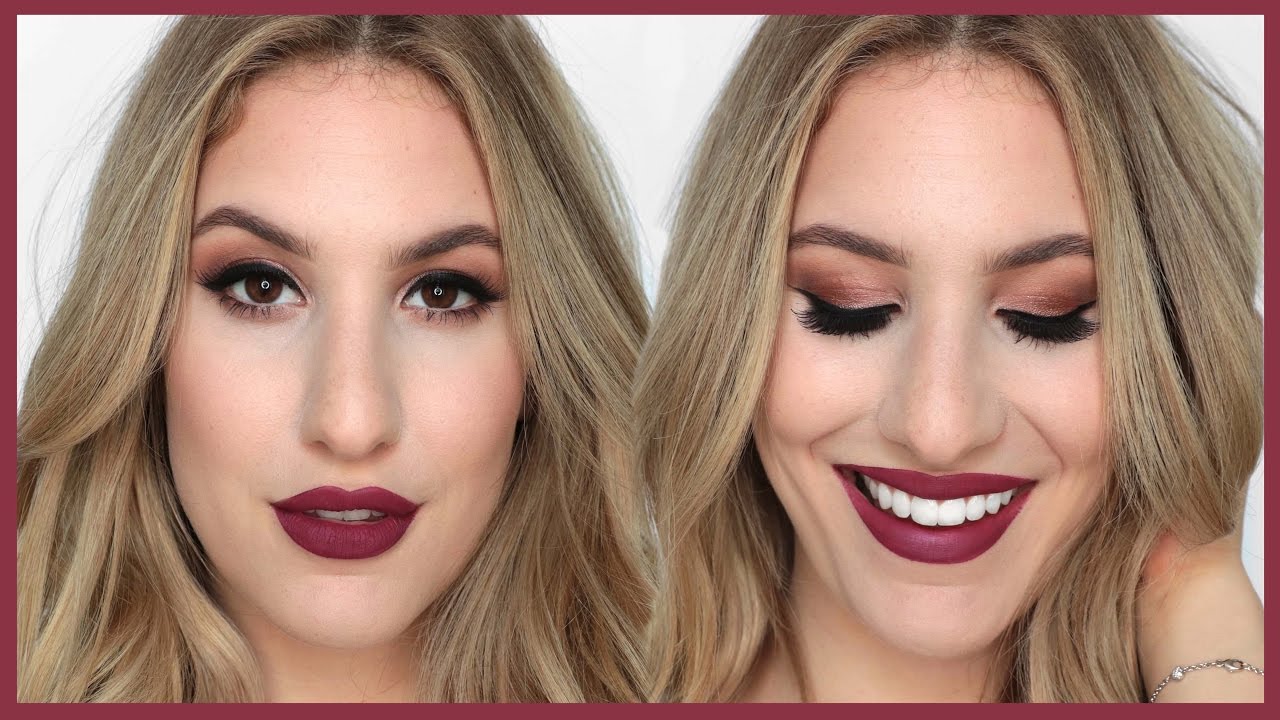 My Go-To (SUPER EASY) FALL Glam Makeup Tutorial | Jamie Paige