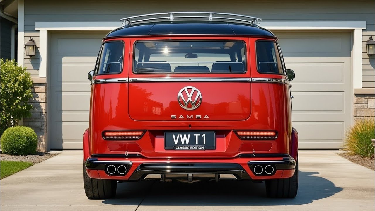 Volkswagen T1 Samba 2026: El Regreso Eléctrico de una Leyenda