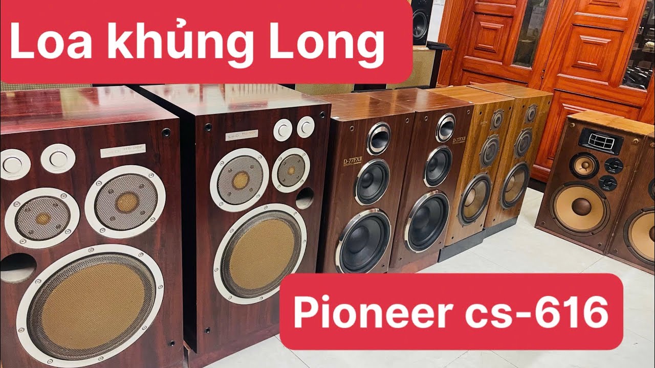Loa khủng Long giá thợ LOD 90f siêu hiếm pioneer cs616 giá chỉ 9tr onkyo DIATION Đt 098.55.43279