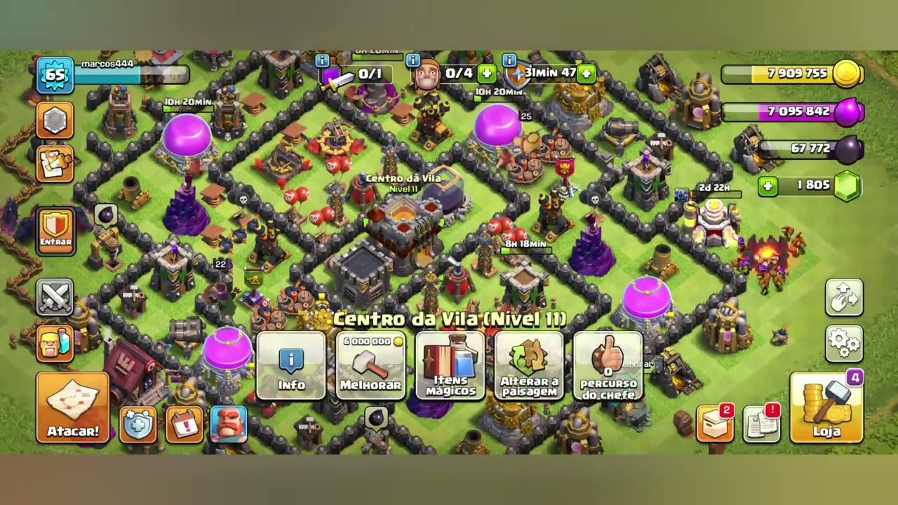 Acompanha eu jogando Clash of Clans partida 26