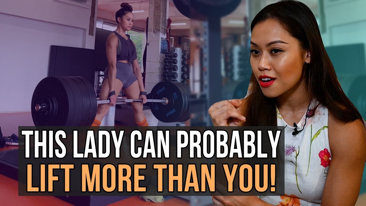 This lady can probably lift more than you!