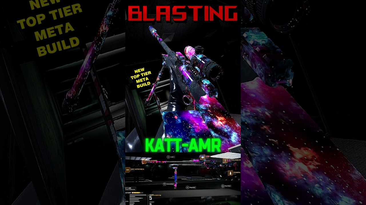 This *KATT AMR* Build is BLASTING in WARZONE 💥 | Best Class Setup | META | MW3 | COD #shorts #viral