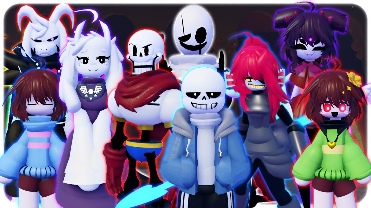 roblox# 859 [ Undertale Crazy Multiverse Timeline ] [ Rework All Classic character ]
