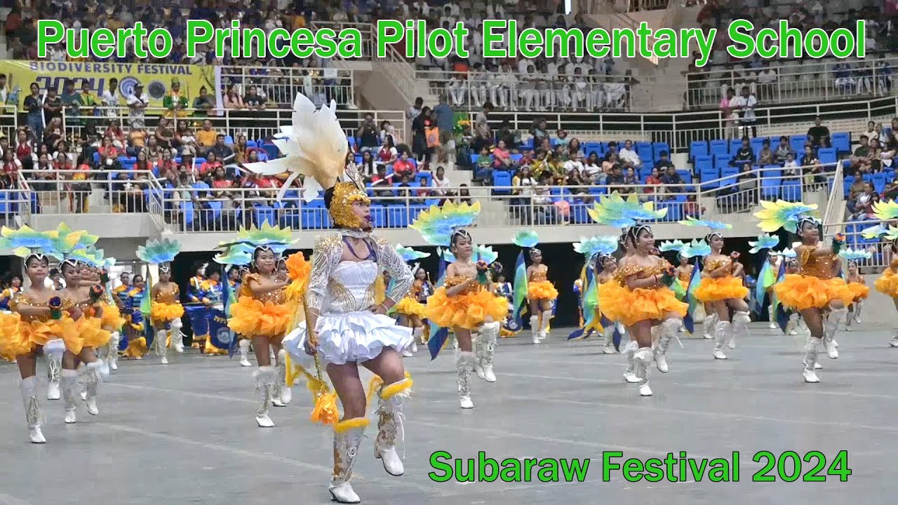 Puerto Princesa Pilot Elementary School Drum and Lyre Subaraw Festival 2024
