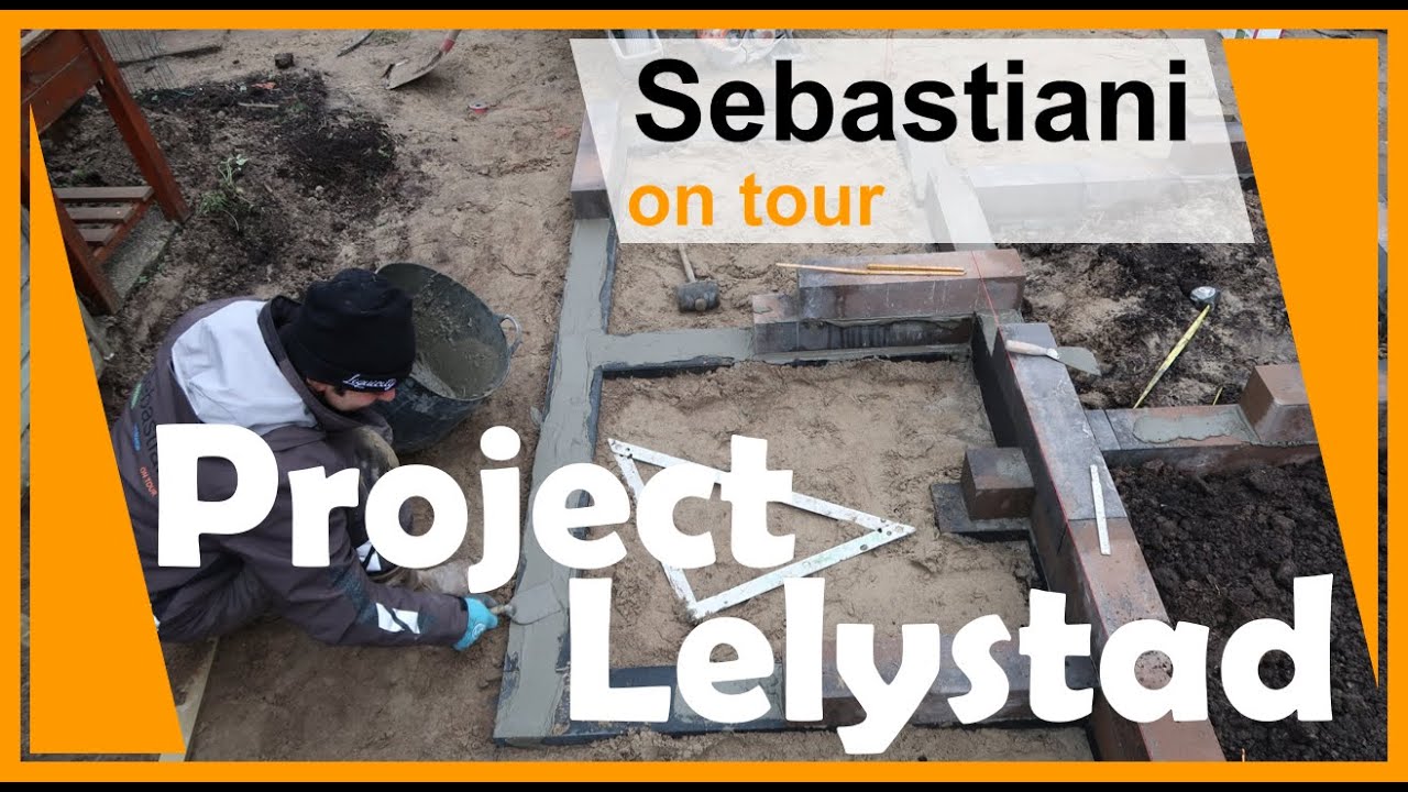 Tuinaanleg Lelystad deel 1 SEBASTIANI hoveniers ON TOUR --- seizoen 3 --- # 1