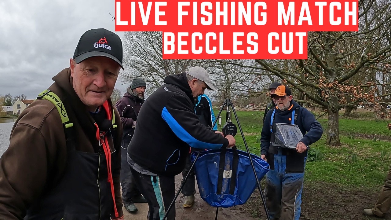 Live Fishing Match Beccles Cut NR34 9BH,  #matchfishinguk