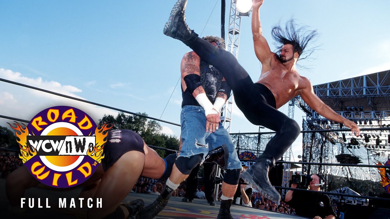 FULL MATCH: Perry Saturn vs. Kanyon vs. Raven | Raven's Rules Match: WCW Road Wild 1998