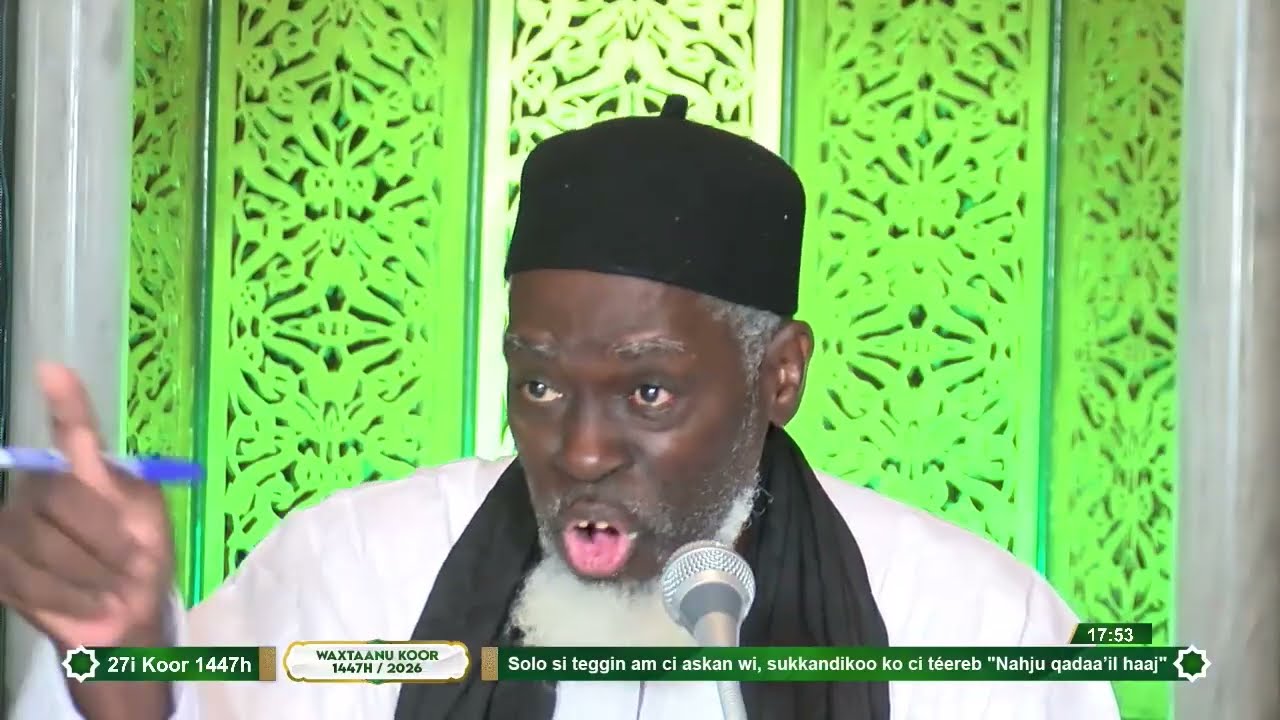 Waxtaanu koor ci jumaa Touba ji : 27 ème jour amna solo teewlu leen KO