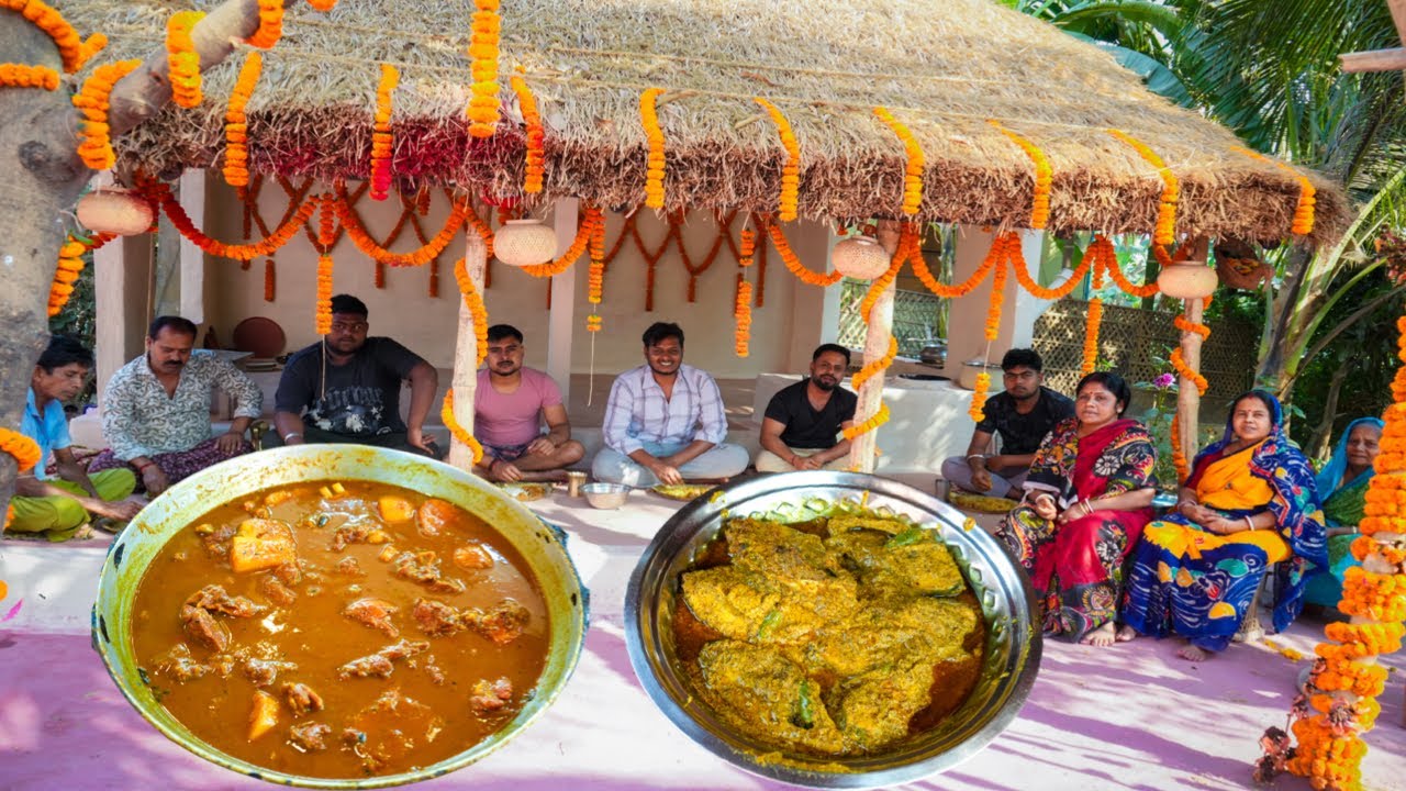 হোলির পরের দিনই তনুর হাতের Ilish আর পিসির হাতের Mutton রান্না দিয়ে জমিয়ে খাওয়া-দাওয়া |