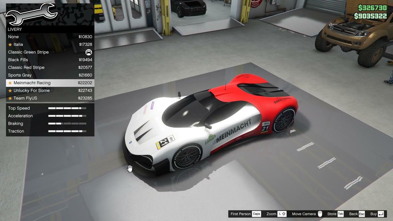 Grand Theft Auto V Online - Claim The Prize Ride - Visione (Ferrari Xezri Competizione Edition)