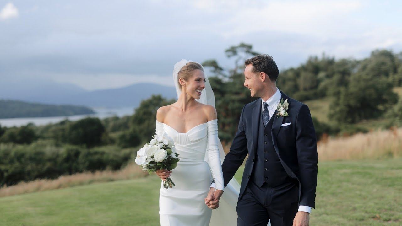 Romantic Outdoor Wedding at Boturich Castle | Loch Lomond Wedding Film