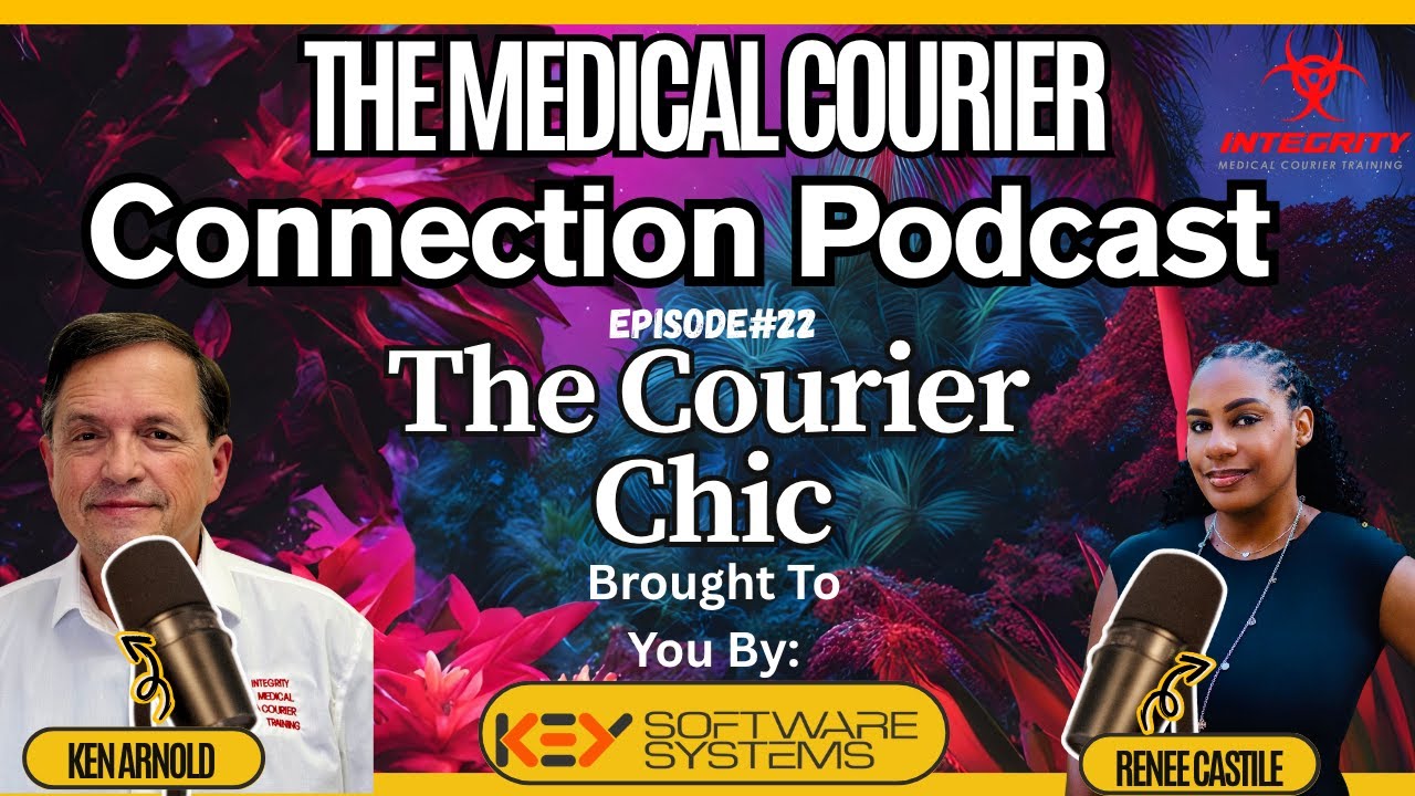 The MCC Podcast Episode 22 - Renee Castile - The Courier Chic #podcast #medicalcourier #courier