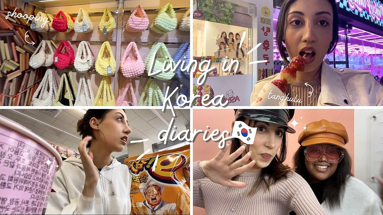 LIVING IN KOREA DIARIES: grocery shopping, trying tanguhulu, shopping, الحياة في كوريا ، التسوق ..