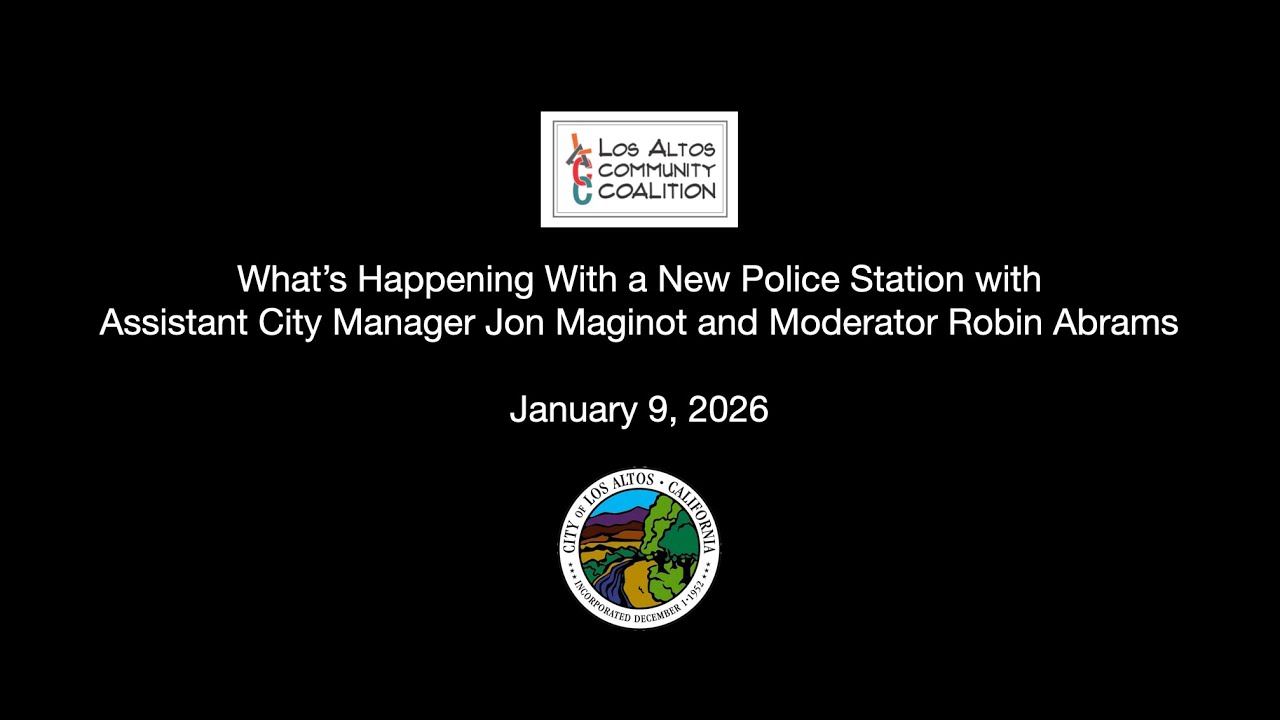 What’s Happening With a New Police Station with Asst. City Mgr. Jon Maginot & Moderator Robin Abrams
