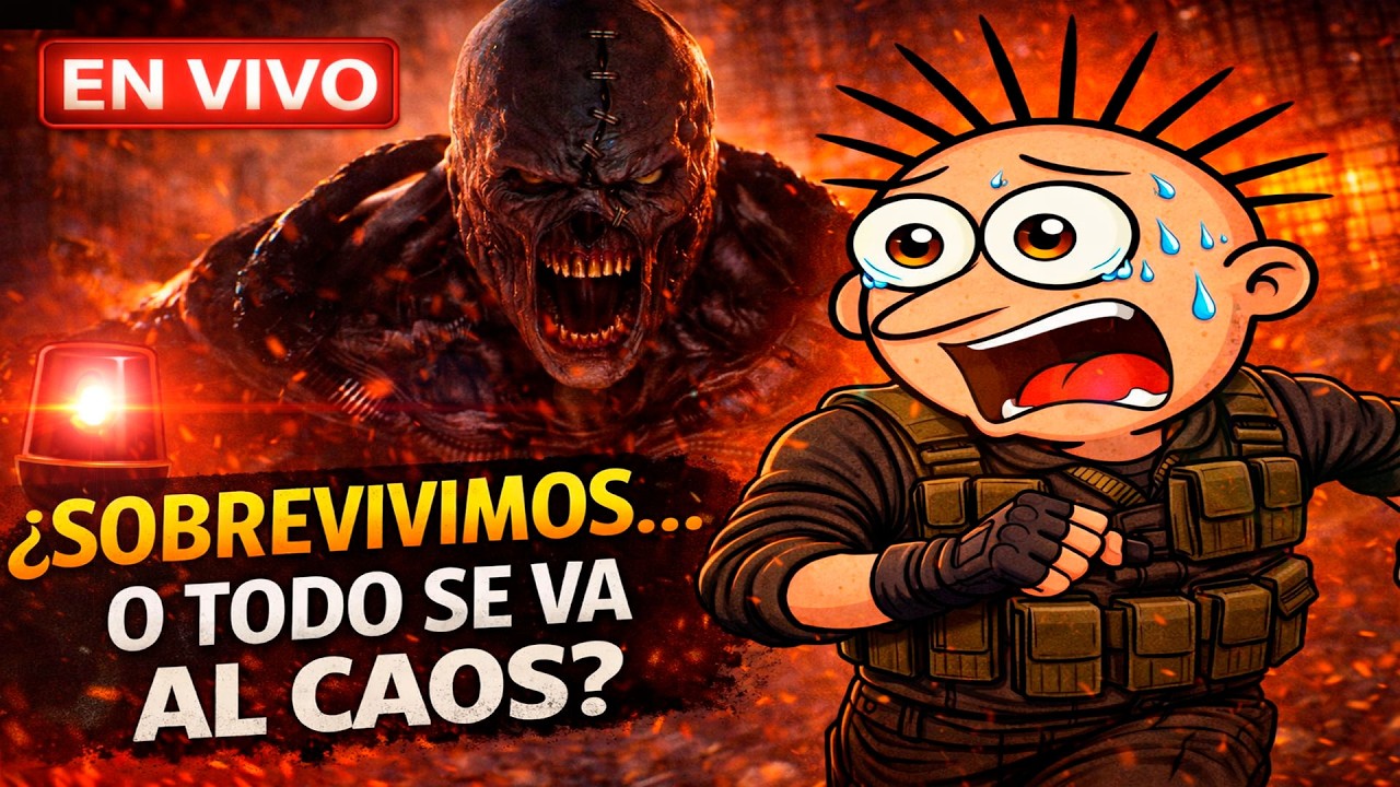 ASÍ TERMINA Resident Evil 3 😱 | Final en vivo (Español Latino)