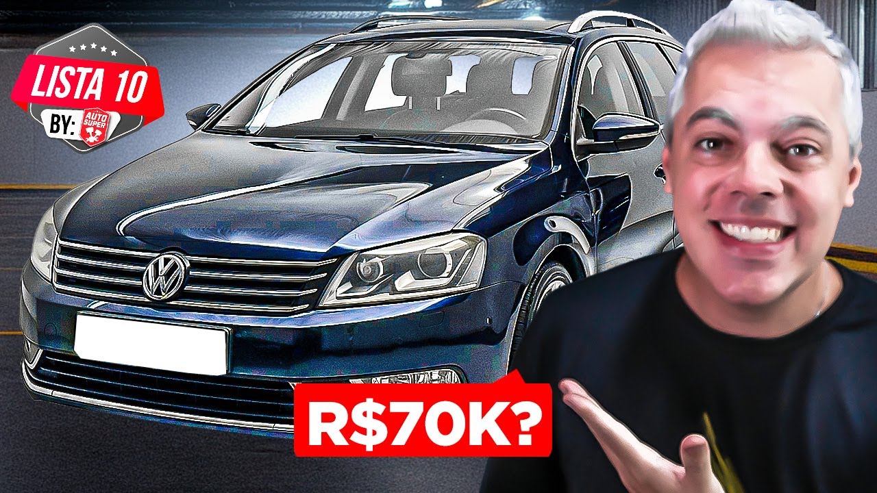 Escolha certa, sem erro? 10 MELHORES CARROS até R$ 70 mil! MELHOR CUSTO BENEFÍCIO!