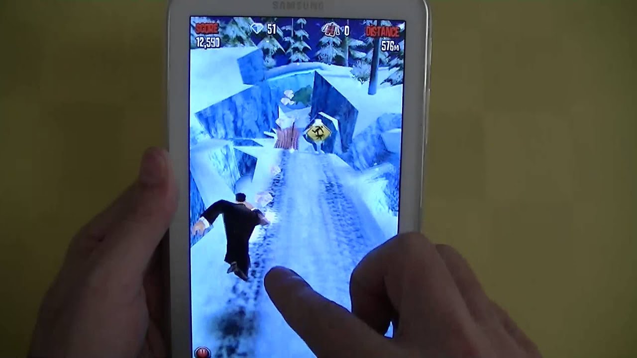 Gameplay Android - Agent Dash - Samsung Galaxy Tab 3 T210 - PT-BR - Brasil