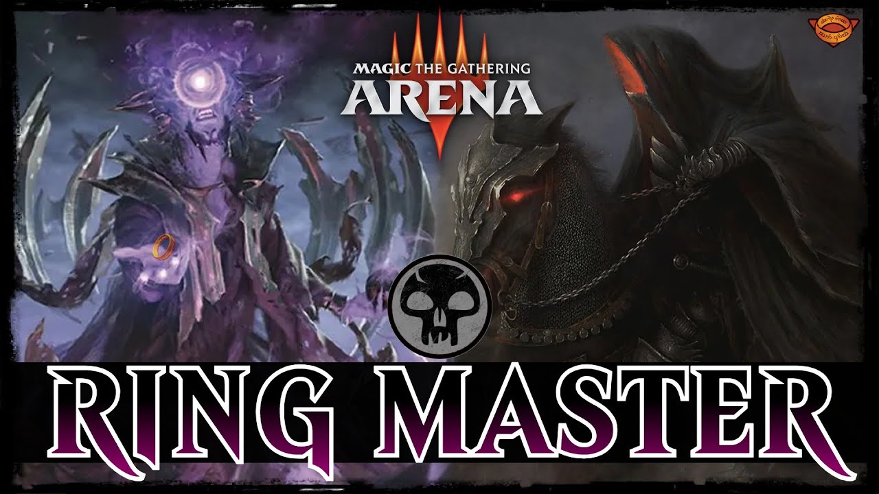 CRUSHING TOP MYTHIC DECKS! | MTG Arena - Mono Black Nazgul Life Drain One Ring Alchemy Deck