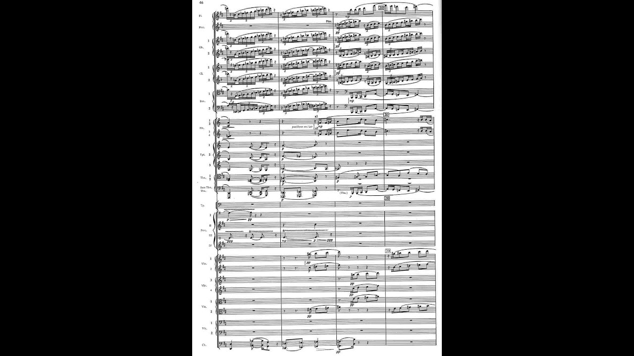 Malcolm Williamson - Symphony No. 5 (Aquerò) (1970) [Score-Video]