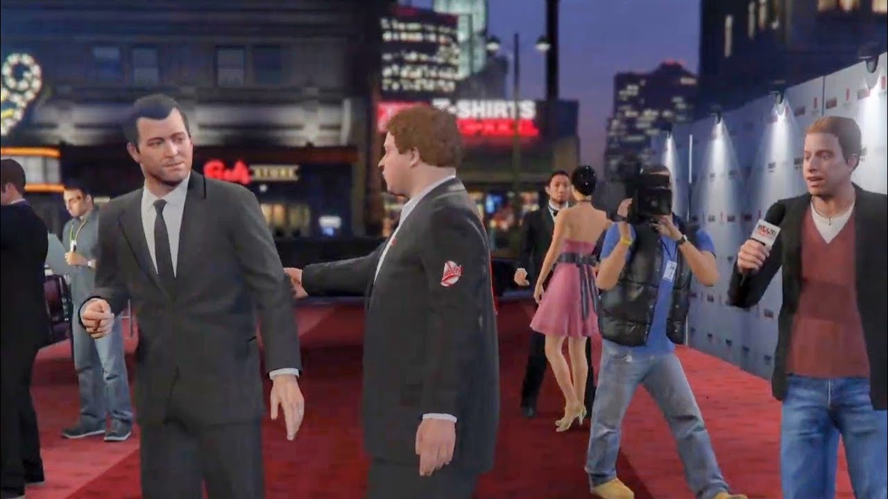 Grand Theft Auto V | GTA V | Gameplay | Part-67 | Michael Attend Meltdown Red Carpet