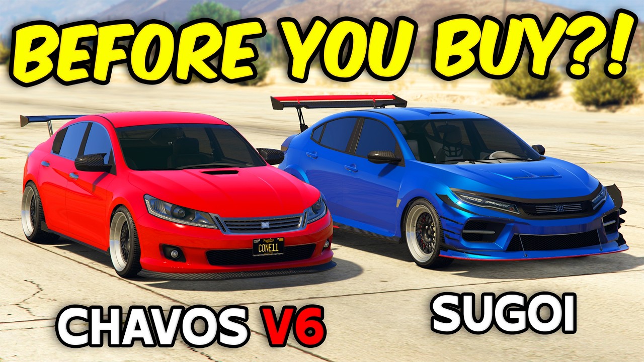 GTA 5 Online - CHAVOS V6 vs SUGOI [Full Comparison]