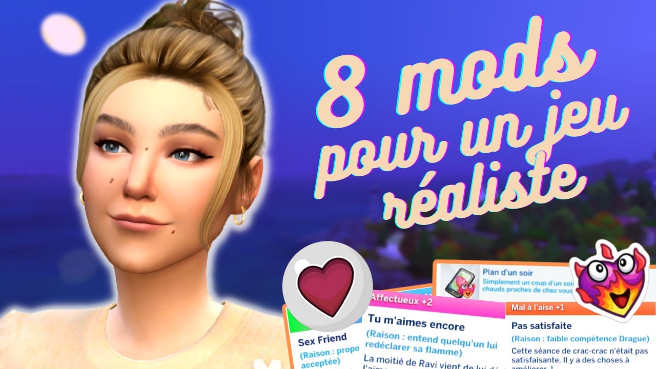 8 MODS POUR UN JEU RÉALISTE ! SIMS 4