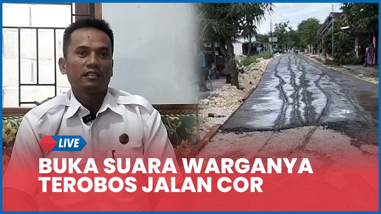 🔵 Kades Palon Blora Buka Suara soal Warganya Terobos Jalan Cor Basah hingga Dilaporkan ke Polisi