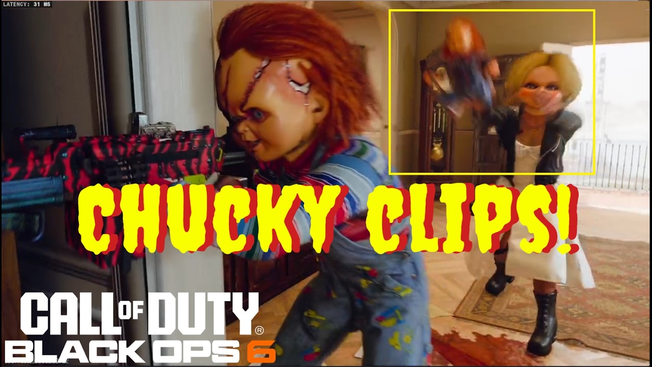 BO6 all CHUCKY event rewards, CLIPS and Tiffany Operator skin unlocked!