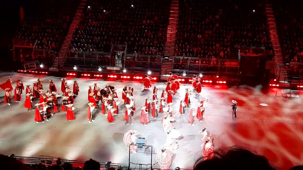 royal military tattoo 6th August 2022 the Mexico dance and music