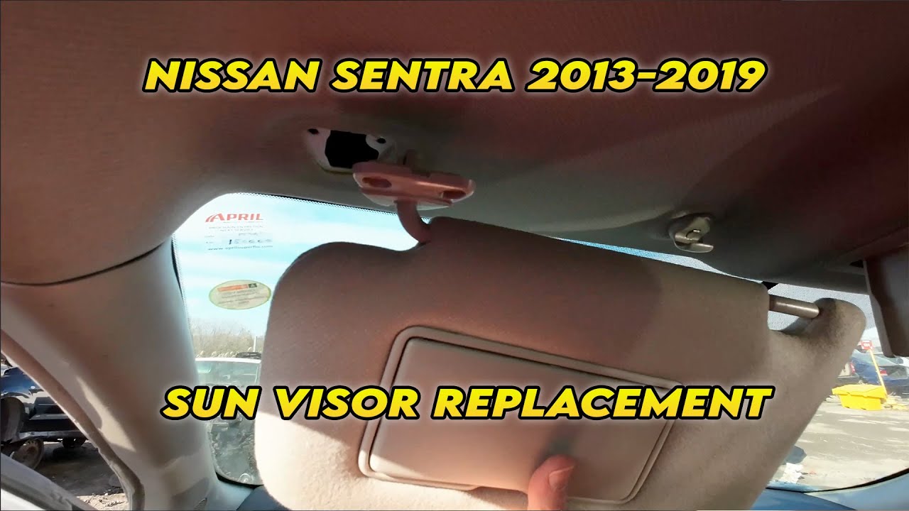 Nissan Sentra 2013-2019 Sun Visor Replacement