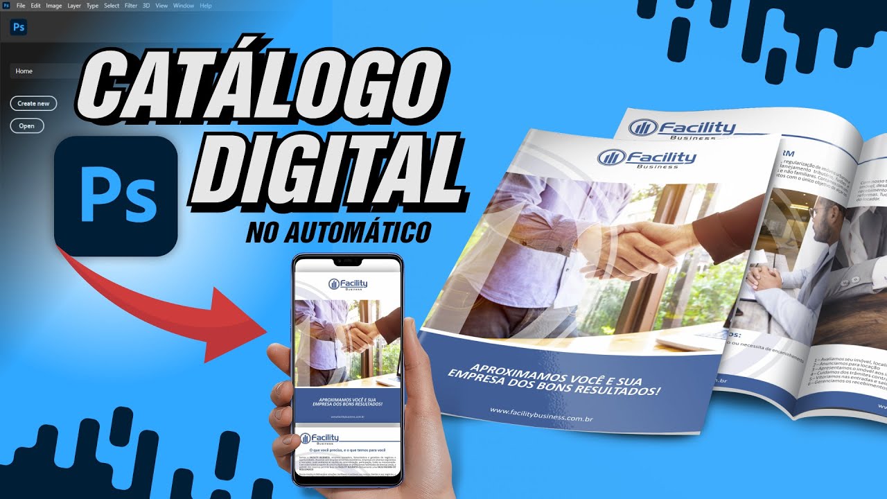 Como fazer um Catálogo Digital AUTOMATICAMENTE no Photoshop [Em poucos passos]